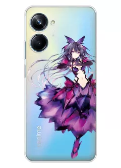 Realme 10 Pro чехол силиконовый прозрачный - Date A Live Тока Ятогами