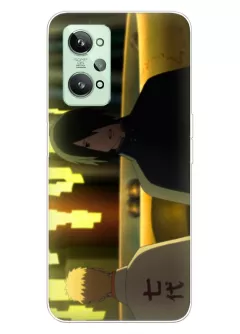Realme GT2 чехол с аниме силиконовый - Боруто Инь и ян