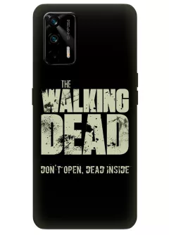 Чехол для Realme GT - Ходячие мертвецы The Walking Dead Don’t Open Dead Inside