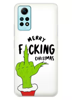 Чехол для Redmi Note 12 Pro 4G - Merry Fucking Christmas by Grinch
