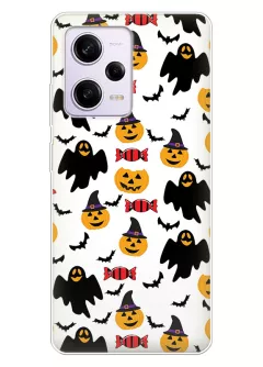 Чехол для Redmi Note 12 Pro+ - Halloween Clipart