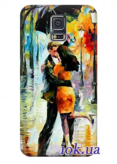 Чехол для Galaxy S5 Plus - Осенняя романтика