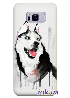 Чехол для Galaxy S8 Plus - Весёлый пёс
