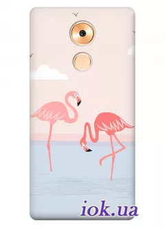 Чехол для Huawei Mate 8 - Фламинго