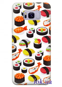 Чехол для Galaxy S8 Plus - Яркие суши