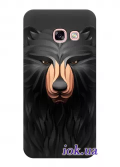 Чехол для Galaxy A7 2017 - Медведь гризли