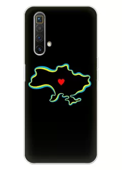Чехол на Realme X3 SuperZoom для патриотов Украины - Love Ukraine