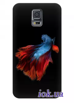 Чехол для Galaxy S5 Plus - Красочная рыбка