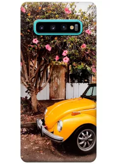 Чехол для Galaxy S10+ - Уличная романтика