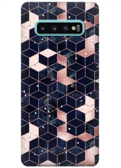 Чехол для Galaxy S10 - Геометрия