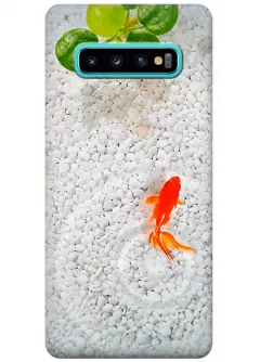Чехол для Galaxy S10 - Золотая рыбка