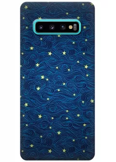 Чехол для Galaxy S10+ - Ночь Ван Гога