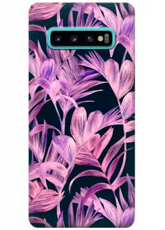 Чехол для Galaxy S10+ - Фантастические цветы