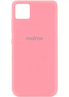 Чехол Silicone Cover My Color Full Protective (A) для Realme C11, Розовый / Pink