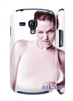 Чехол для Galaxy S3 Mini - Анжелина Джоли