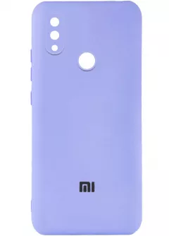 Чехол Silicone Cover My Color Full Camera (A) для Xiaomi Redmi Note 7 / Note 7 Pro / Note 7s, Сиреневый / Dasheen