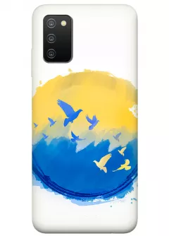 Прекрасный чехол для Samsung A03s - Мир в Украине