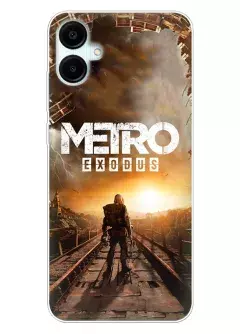 Чехол для Samsung Galaxy A06 - Metro Метро Exodus закат солнца Артема
