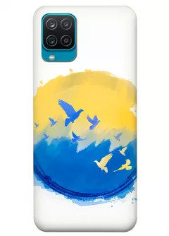 Прекрасный чехол для Samsung A12 - Мир в Украине