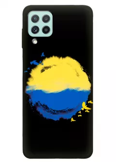 Чехол для Samsung A22 с теплой картинкой - Любовь к Украине