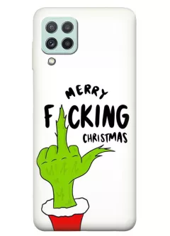 Чехол для Galaxy A22 - Merry Fucking Christmas by Grinch