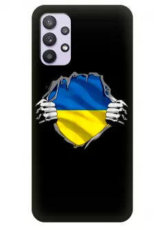 Чехол на Galaxy A32 5G для сильного духом народа Украины