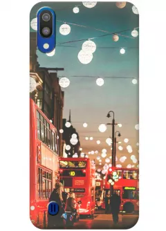 Чехол для Galaxy M10 - Вечерний Лондон
