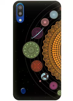 Чехол для Galaxy M10 - Солнечная система