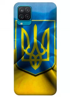 Чехол для Galaxy A12 - Герб Украины