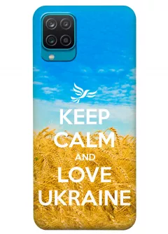 Чехол для Galaxy A12 - Love Ukraine