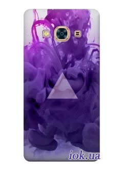 Чехол для Galaxy J3 Pro - Фиолетовый дым