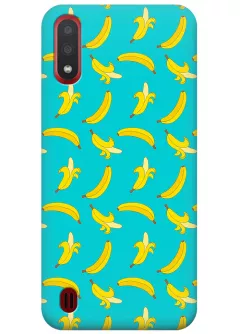 Чехол для Galaxy A01 - Бананы