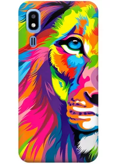 Чехол для Galaxy A2 Core - Красочный лев