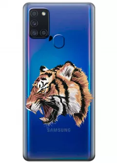 Чехол для Galaxy A21s - Тигр