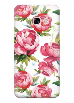 Чехол для Galaxy A7 2017 - Розовые Пионы