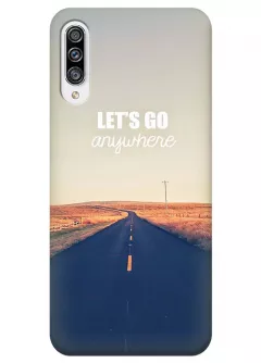 Чехол для Galaxy A50s - Дорога