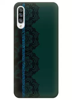Чехол для Galaxy A50s - Зелёная мандала