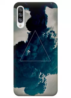 Чехол для Galaxy A30s - Треугольник в дыму