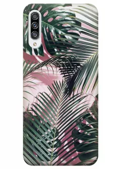 Чехол для Galaxy A50s - Пальмовые листья
