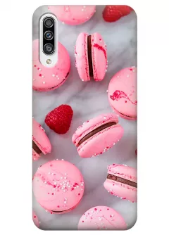 Чехол для Galaxy A30s - Мраморные пироженки