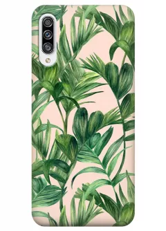 Чехол для Galaxy A50s - Пальмовые ветки