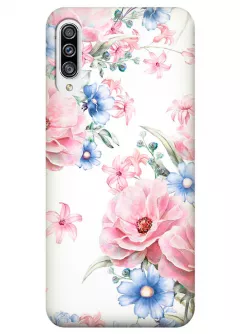 Чехол для Galaxy A50s - Нежные цветы