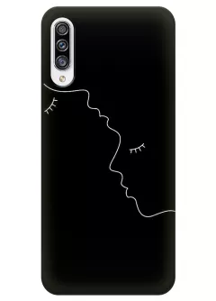 Чехол для Galaxy A50s - Романтичный силуэт