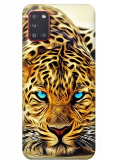 Чехол для Galaxy A31 - Леопард