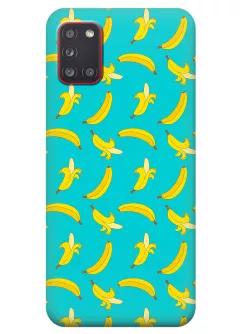 Чехол для Galaxy A31 - Бананы