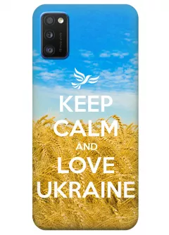 Чехол для Galaxy A41 - Love Ukraine