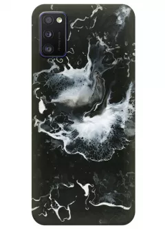 Чехол для Galaxy A41 - Мрамор