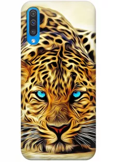 Чехол для Galaxy A50 - Леопард