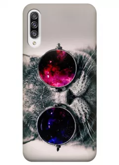 Чехол для Galaxy A50s - Кот пилот