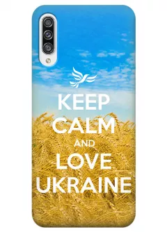 Чехол для Galaxy A90 5G - Love Ukraine